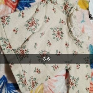 Floral Long Sleeve Baby Top